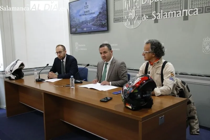 Presentación en la Diputación de Salamanca de la nueva edición de la “Salamanca Challenge”. Foto de David Sañudo