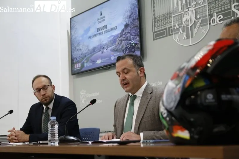 Presentación en la Diputación de Salamanca de la nueva edición de la “Salamanca Challenge”. Foto de David Sañudo
