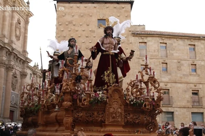 Procesión de Jesús Despojado en la Semana Santa de Salamanca - Fotos: David Sañudo