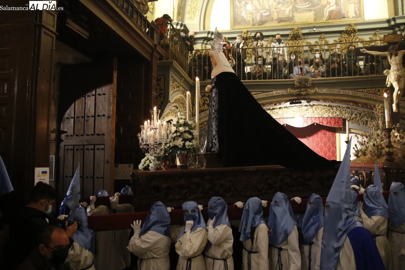 Acto en el interior de la iglesia de la Vera Cruz | Fotos: David Sañudo