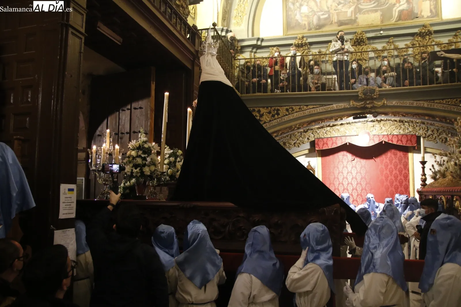 Acto en el interior de la iglesia de la Vera Cruz | Fotos: David Sañudo