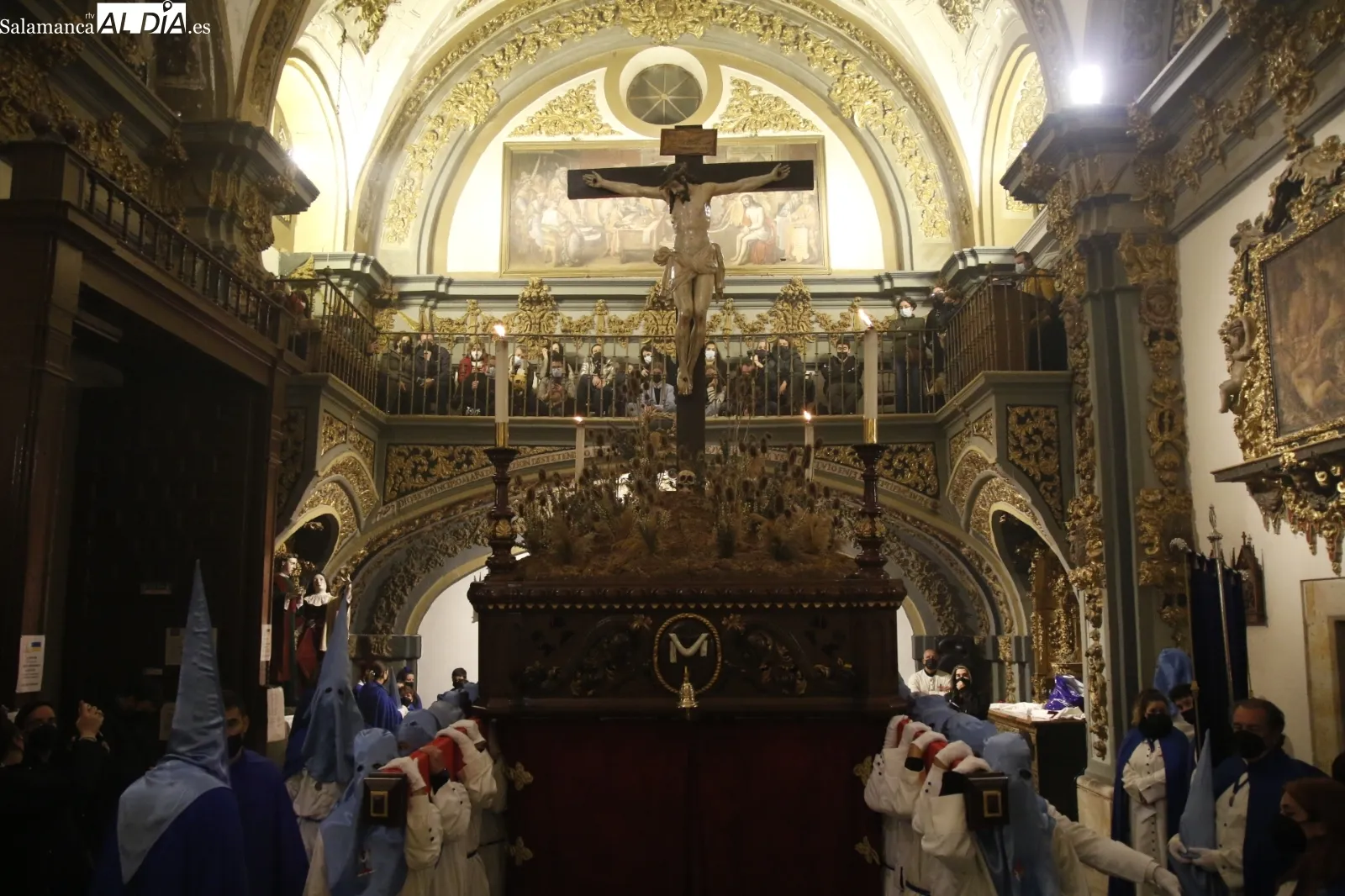 Acto en el interior de la iglesia de la Vera Cruz | Fotos: David Sañudo