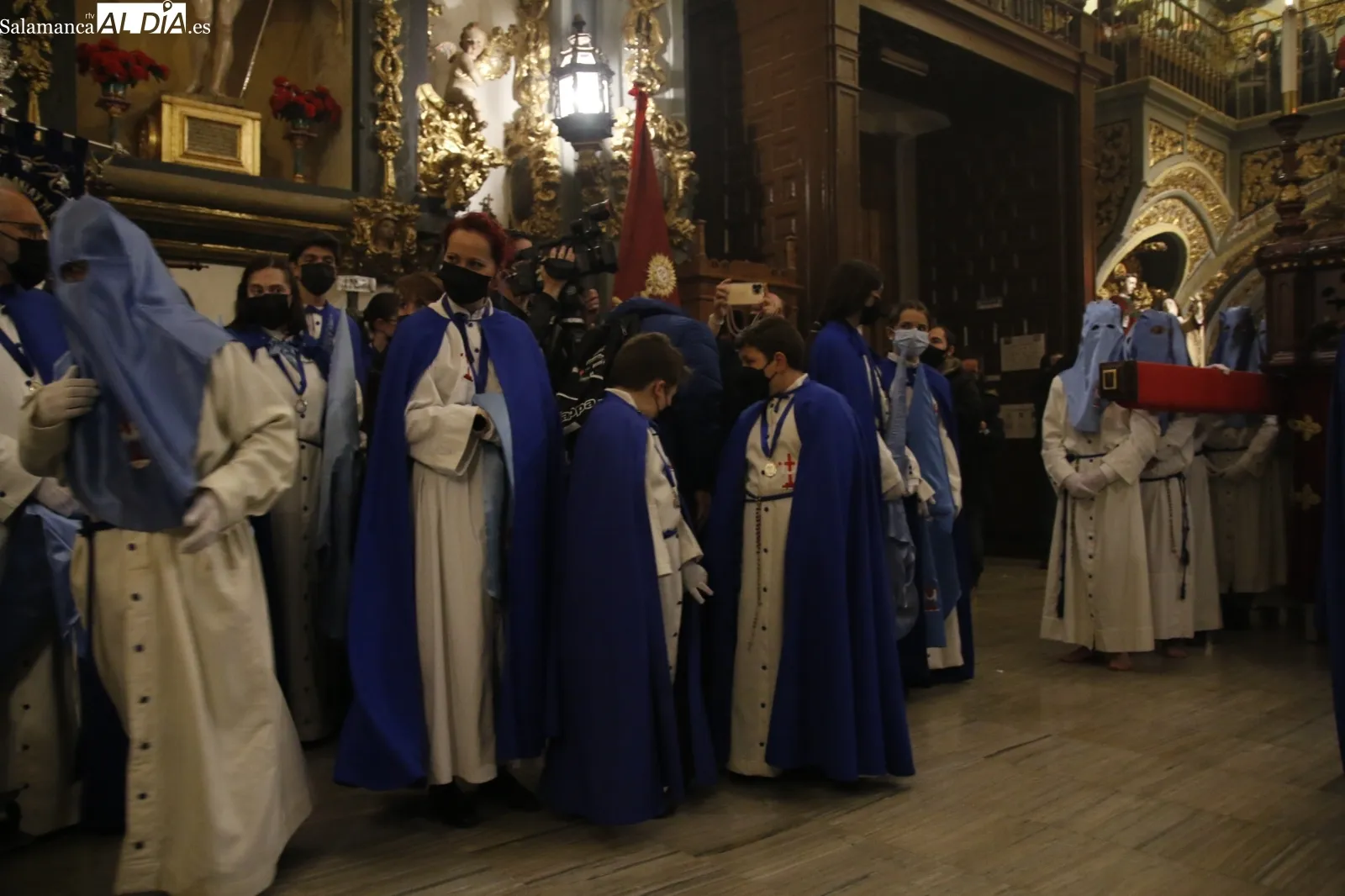 Acto en el interior de la iglesia de la Vera Cruz | Fotos: David Sañudo