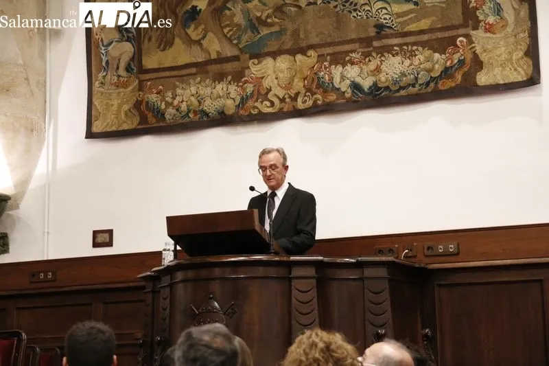 Acto en el Paraninfo de la Universidad de Salamanca