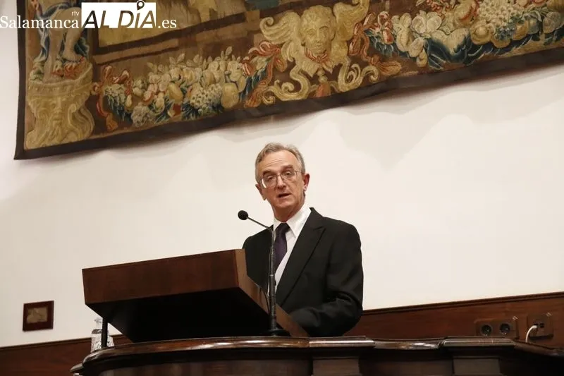 Acto en el Paraninfo de la Universidad de Salamanca