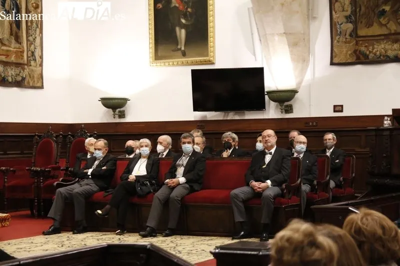 Acto en el Paraninfo de la Universidad de Salamanca