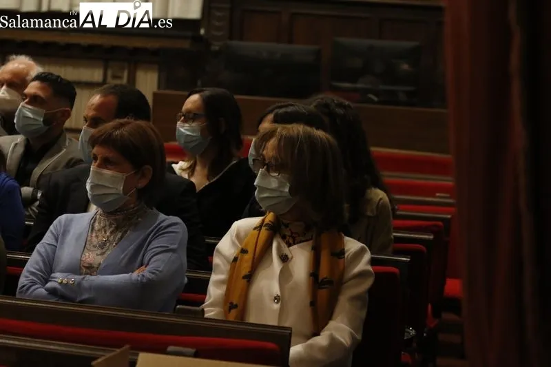 Acto en el Paraninfo de la Universidad de Salamanca