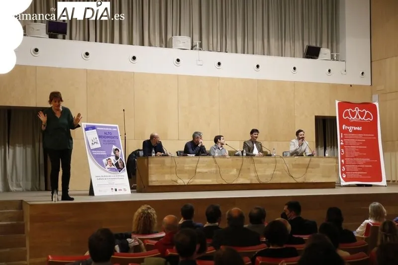 Presentación del libro 'Alto rendimiento. Del deporte a la empresa', en el Auditorio Fonseca