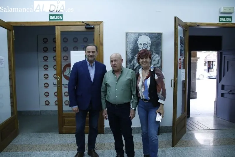 Conferencia debate que ha tenido lugar este viernes en el salón de actos de UGT