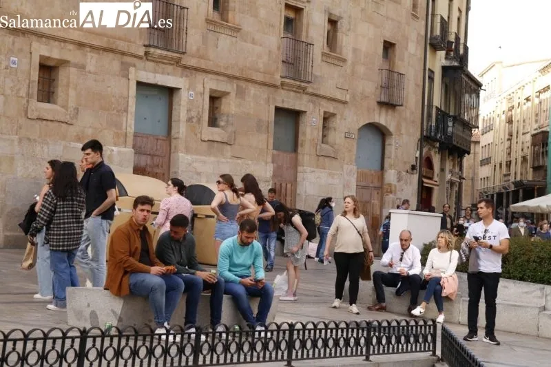 Primaveral ambiente en Salamanca en el puente de mayo - David Sañudo