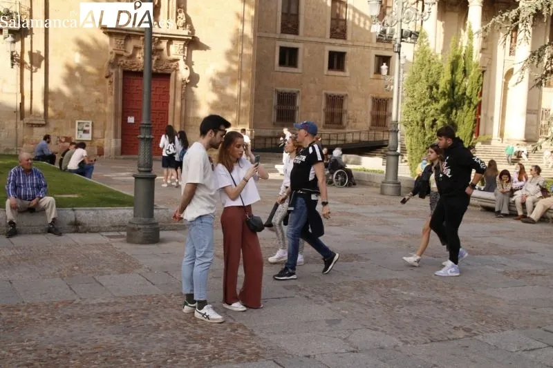 Primaveral ambiente en Salamanca en el puente de mayo - David Sañudo