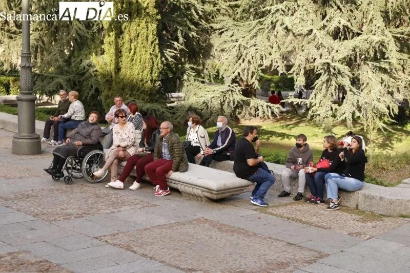 Primaveral ambiente en Salamanca en el puente de mayo - David Sañudo
