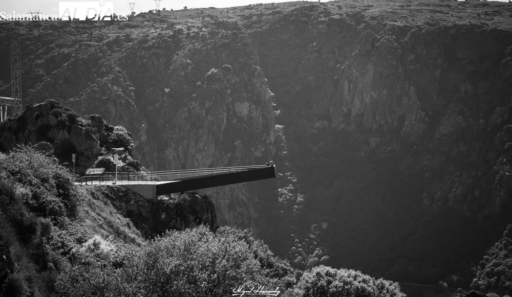 Imágenes del nuevo mirador del Fraile, en Aldeadávila de la Ribera | FOTOS: Miguel Hernández