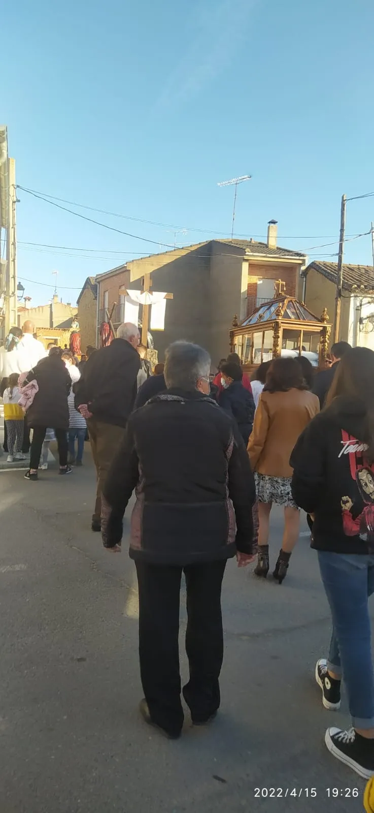 Cantalpino se vuelca en el retorno de su Semana Santa