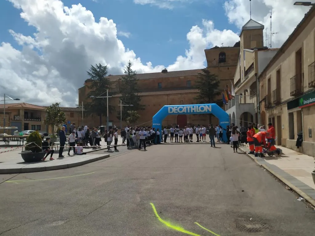La carrera solidaria de Las Villas se celebraba este miércoles en Babilafuente
