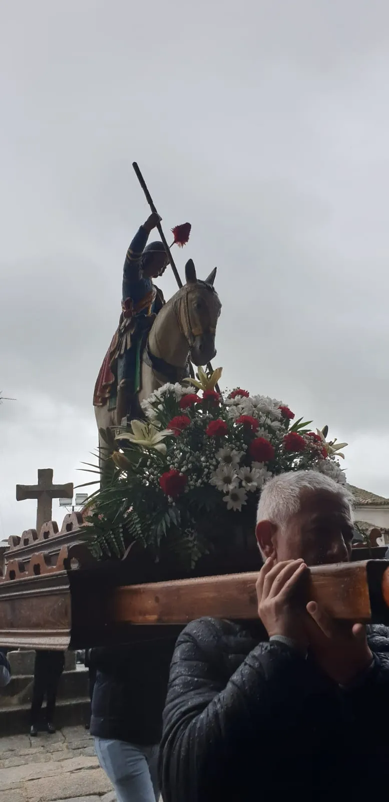 Santiago de la Puebla ha honrrado este sábado a San Jorge 