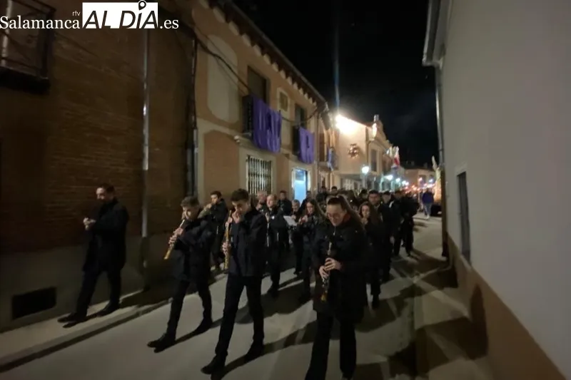 La imagen de Jesús en el Huerto de los Olivos ha procesionado por primera vez en Macotera