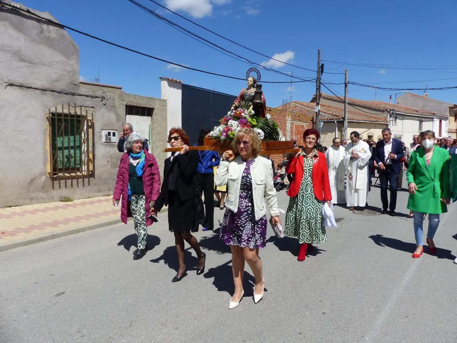 Villoria honraba este lunes a Santa Barbara