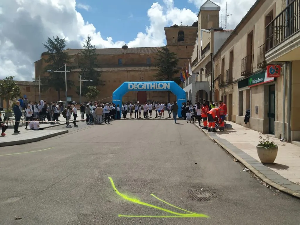 La carrera solidaria de Las Villas se celebraba este miércoles en Babilafuente