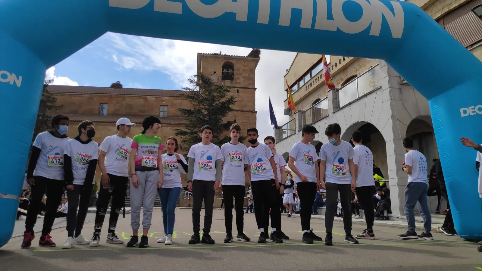 La carrera solidaria de Las Villas se celebraba este miércoles en Babilafuente