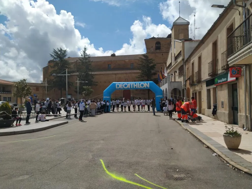 La carrera solidaria de Las Villas se celebraba este miércoles en Babilafuente