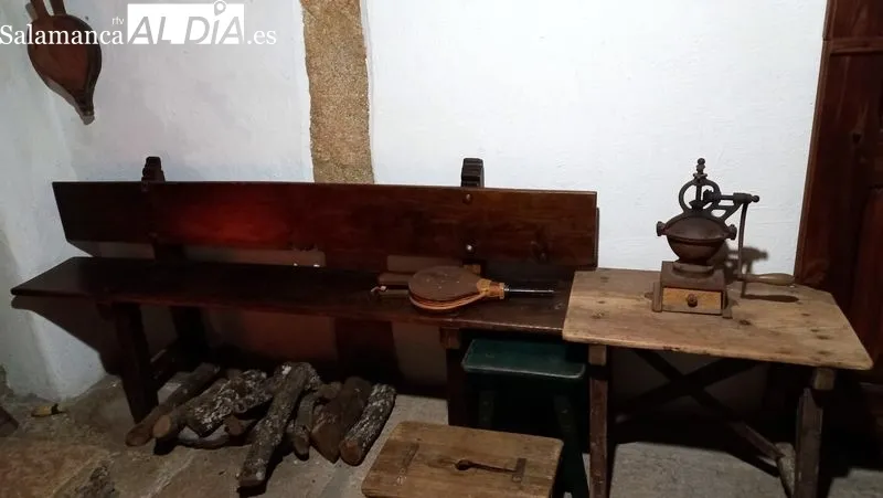 Los chicos de Asprodes en la casa museo El Pereduz