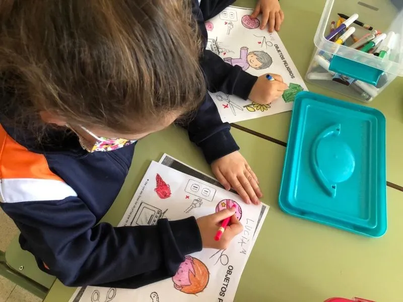 El Colegio Antonio Machado ha organizado actividades para sensibilizar en prevención de riesgos laborales a sus alumnos