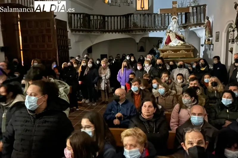 Peñaranda ha vivido la primera procesión de Penitencia el Lunes Santo