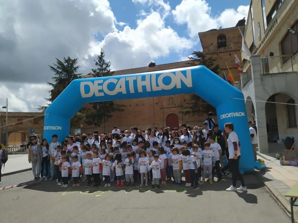 La carrera solidaria de Las Villas se celebraba este miércoles en Babilafuente