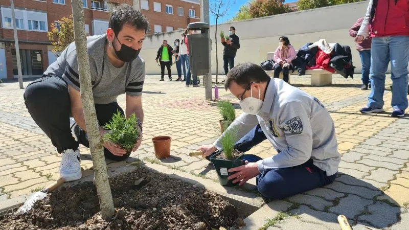 Participantes en el proyecto Alcorques Savios en Salamanca - Savia-Ayto. Salamanca