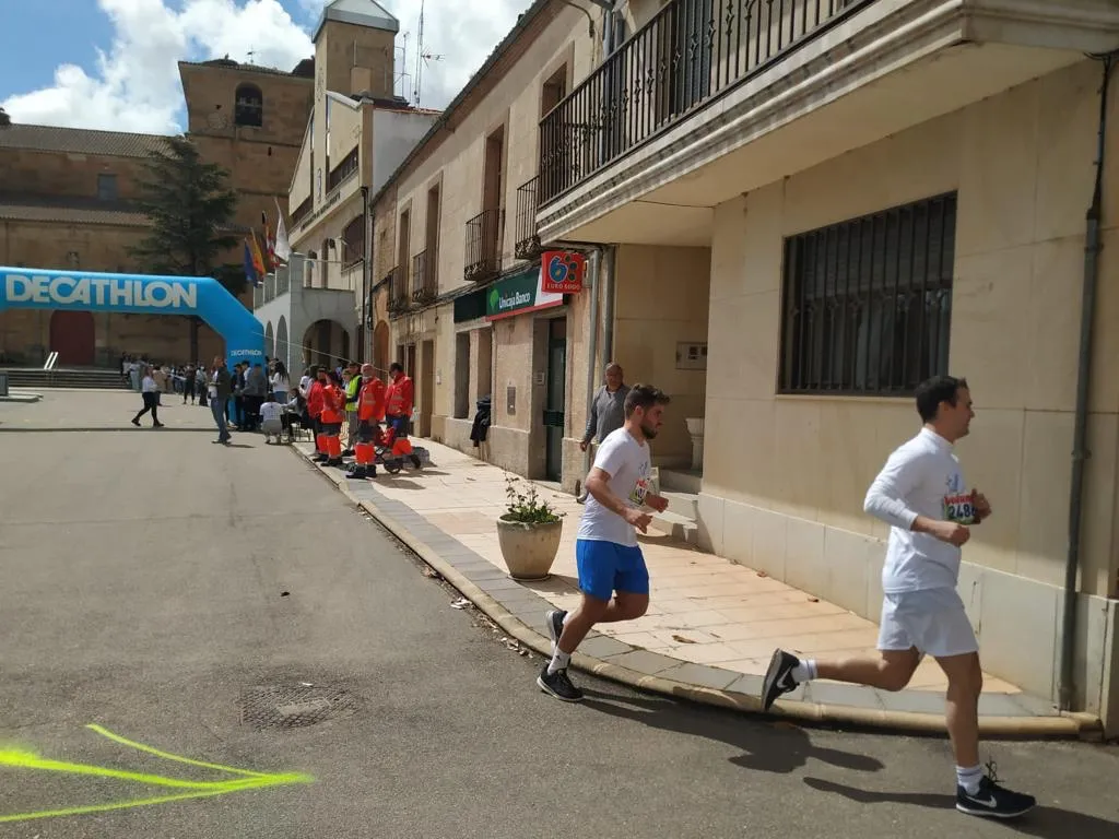 La carrera solidaria de Las Villas se celebraba este miércoles en Babilafuente