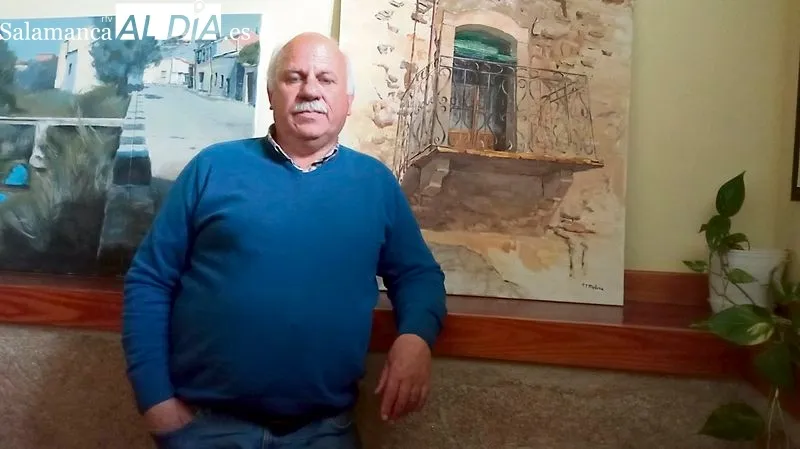 José Francisco Bautista, alcalde de Hinojosa de Duero  /  E. C