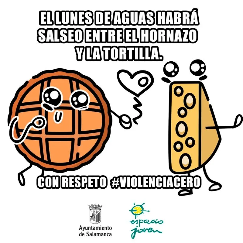 Carteles diseñados por el Ayuntamiento para esta campaña con motivo del Lunes de Aguas