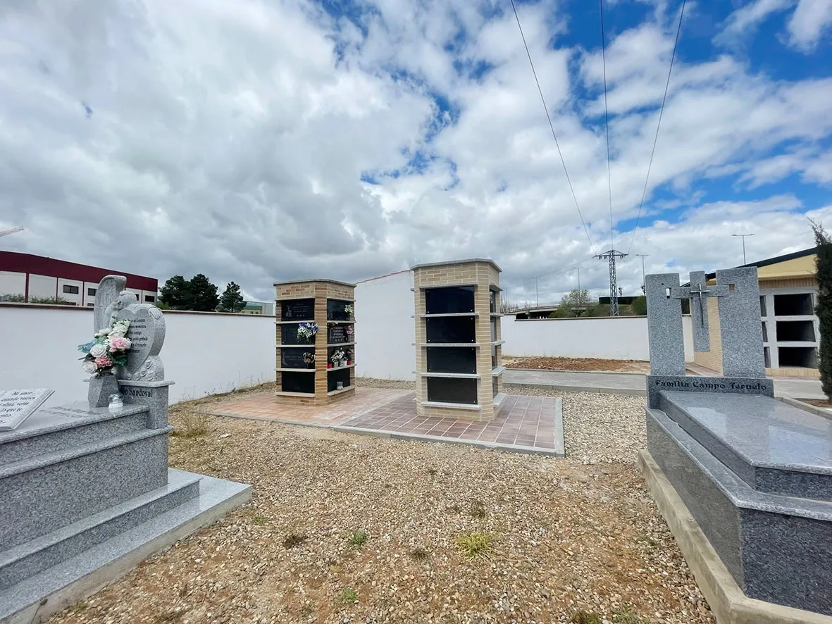 Aspecto del cementerio 