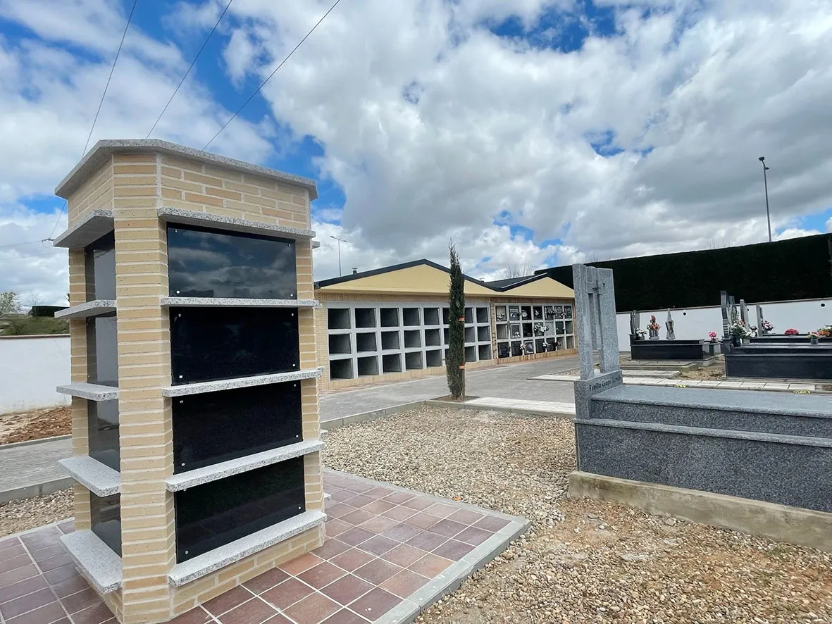 Aspecto del cementerio 