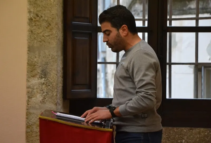 Foto 5 - Mir&oacute;briga escribe con un recital po&eacute;tico-musical la primera p&aacute;gina de su Feria del Libro 2022