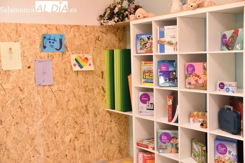 Sala de juegos de la zona pediátrica del Hospital | FOTOS: Vanesa Martins