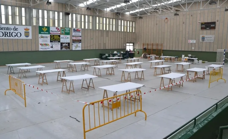 Foto 4 - Tarde de recogida de dorsales en el transformado Pabell&oacute;n de Conde de Fox&aacute;
