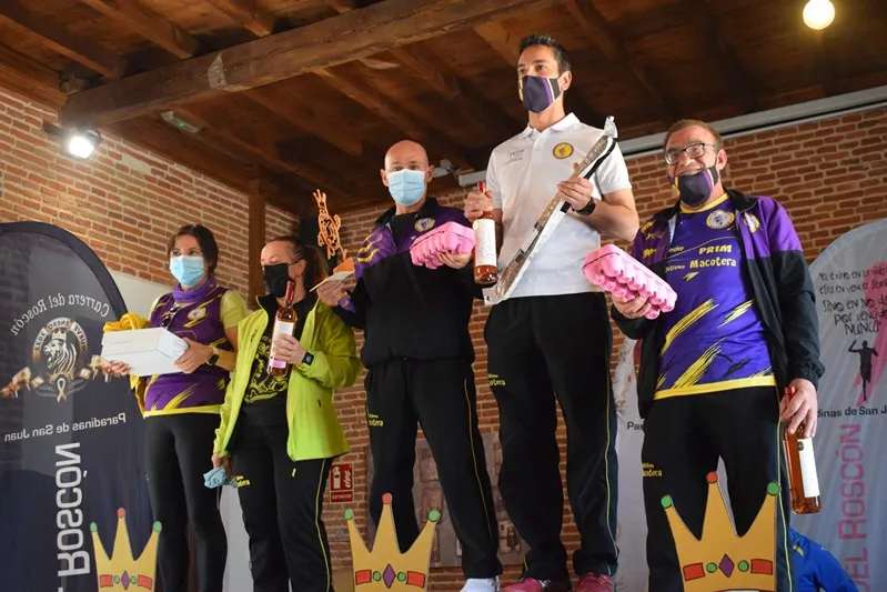 Paradinas ha vivido este domingo la novena Carrera del Roscón 