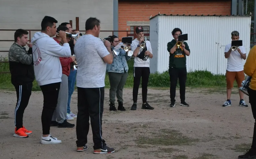 Foto 8 - La Banda de la Cofrad&iacute;a de Jes&uacute;s Nazareno retoma los ensayos
