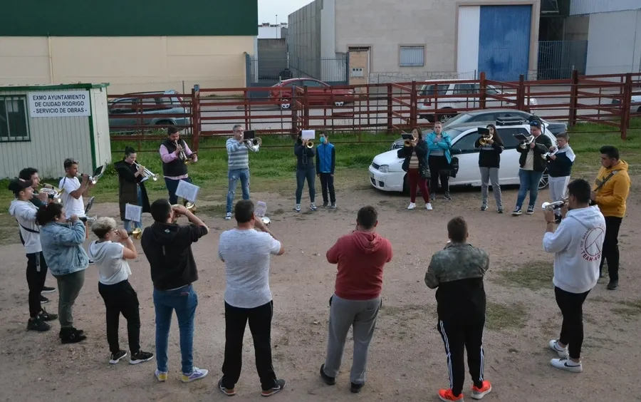Foto 6 - La Banda de la Cofrad&iacute;a de Jes&uacute;s Nazareno retoma los ensayos