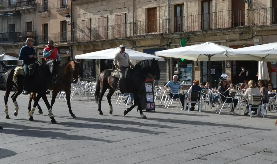 Foto 5 - Una decena de jinetes toma parte en la XI Ruta de las Fortificaciones de Frontera a caballo