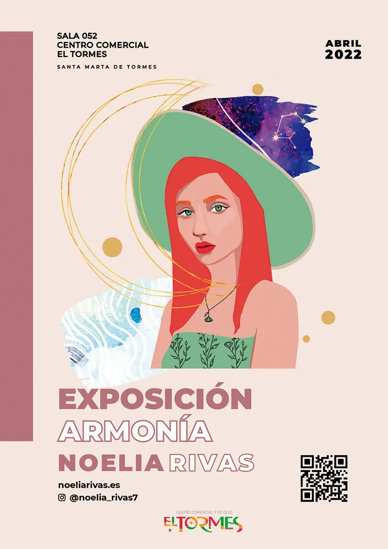 Exposición de ilustraciones 'Armonía', en el Centro Comercial El Tormes