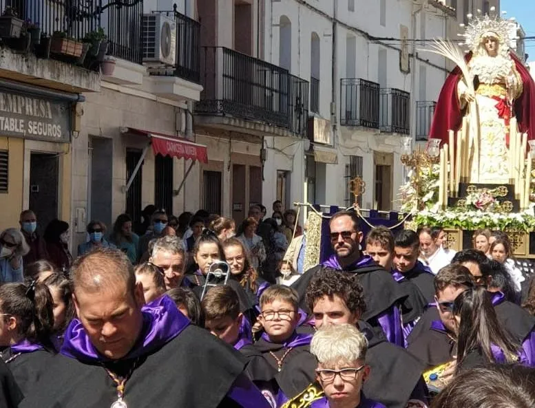 Foto 2 - La Banda de Cornetas y Tambores del Nazareno cierra en casa su ajetreada Semana Santa