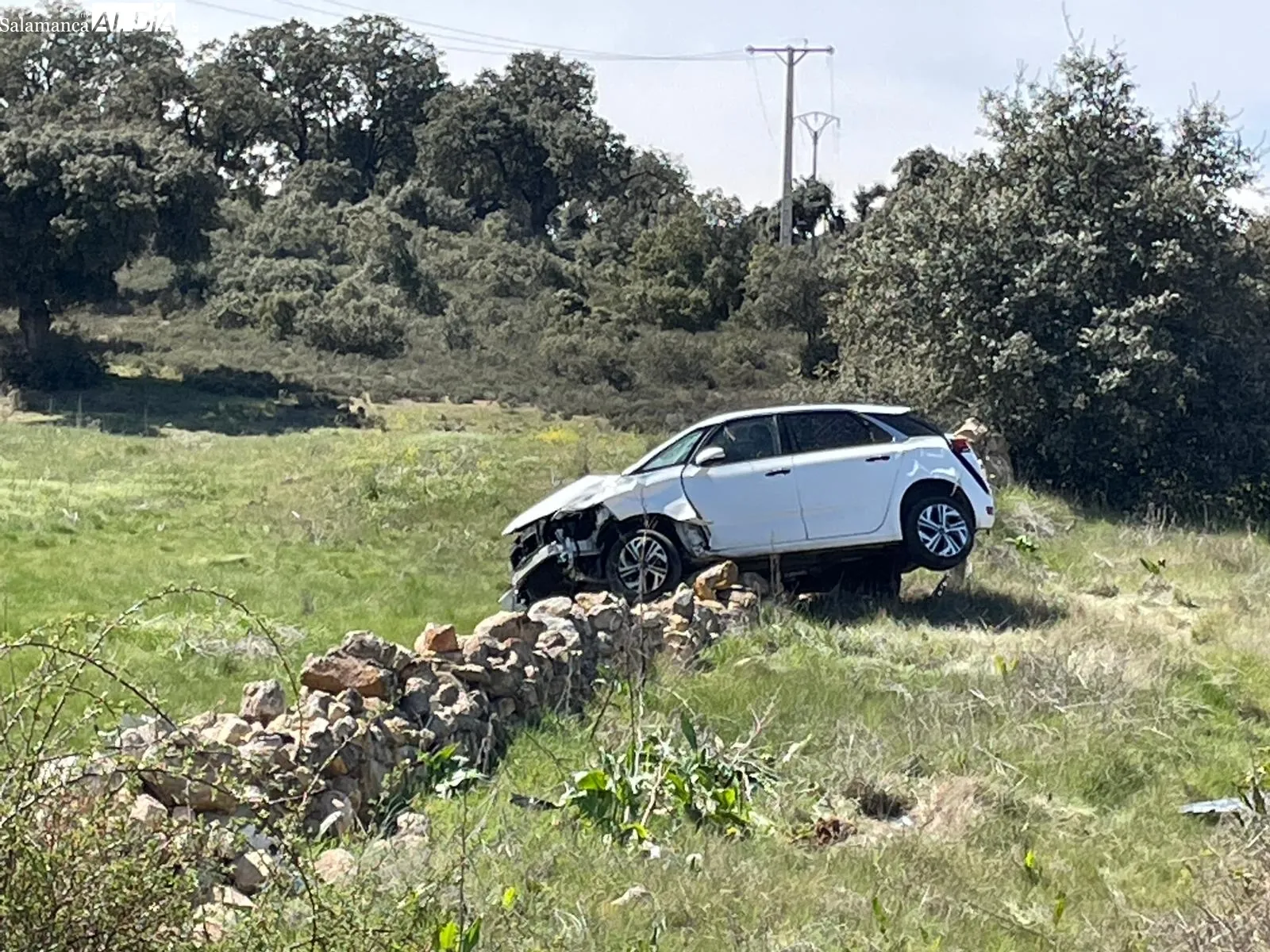 Estado en el que ha quedado el vehículo tras el accidente