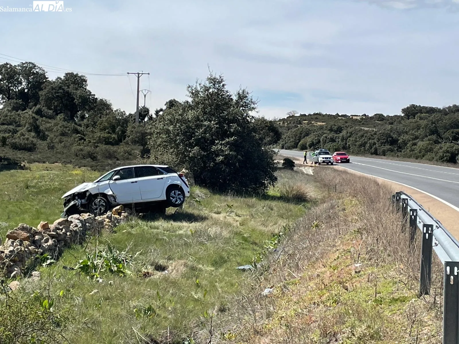 Estado en el que ha quedado el vehículo tras el accidente