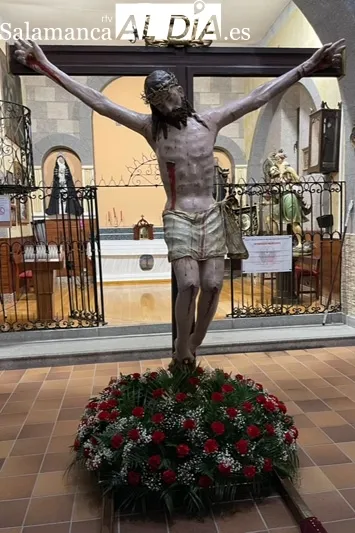 El Santo Cristo del Humilladero ha presentado su nueva imagen tras su restauración 