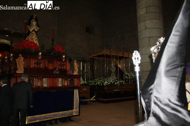 La Procesión del Encuentro volvía este Jueves Santo a las Plazas de Peñaranda