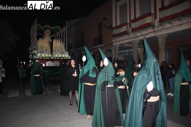 La Procesión del Encuentro volvía este Jueves Santo a las Plazas de Peñaranda