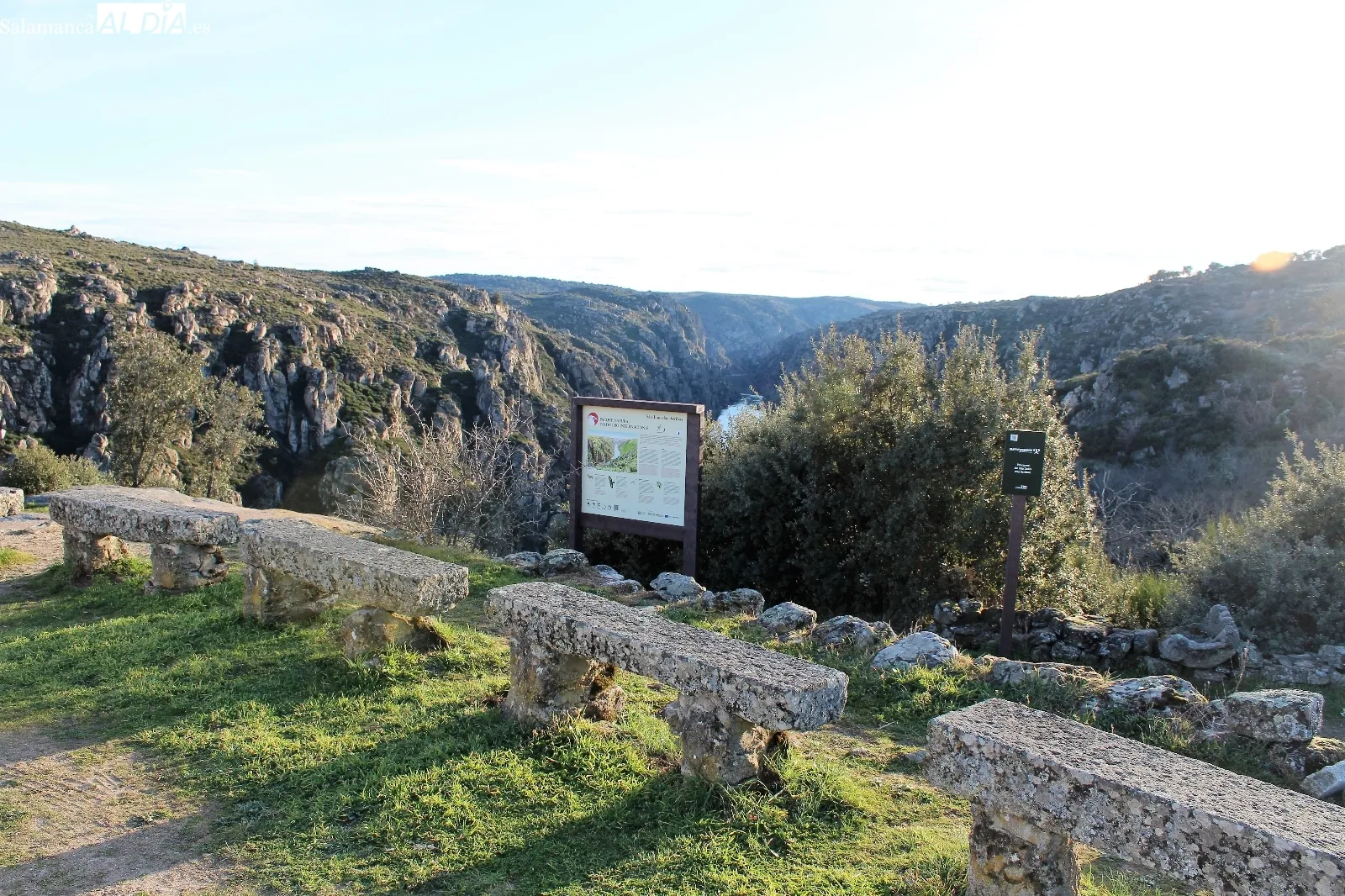 São João das Arribas es uno de los primeros miradores sobre el Duero al entrar en Portugal | Fotos: MARTÍN-GARAY
